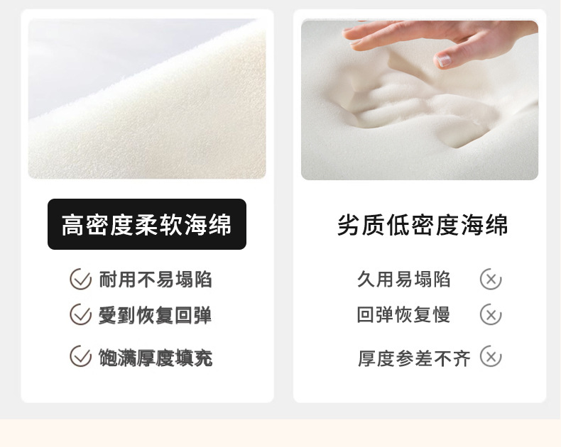 棉花糖海绵沙发产品对比