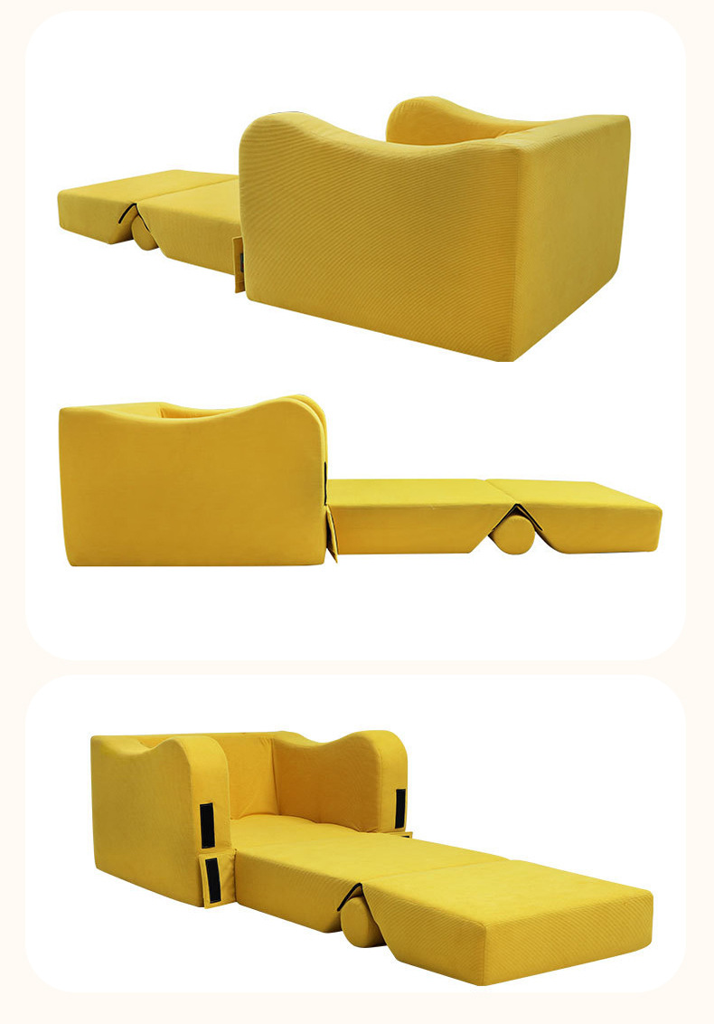 折叠海绵沙发结构