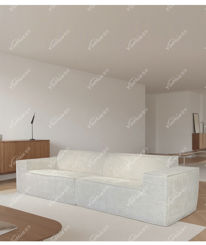 白色海绵客厅沙发